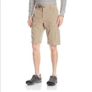 Men’s Prana Stretch Zion Shorts : Khaki : Sz Small